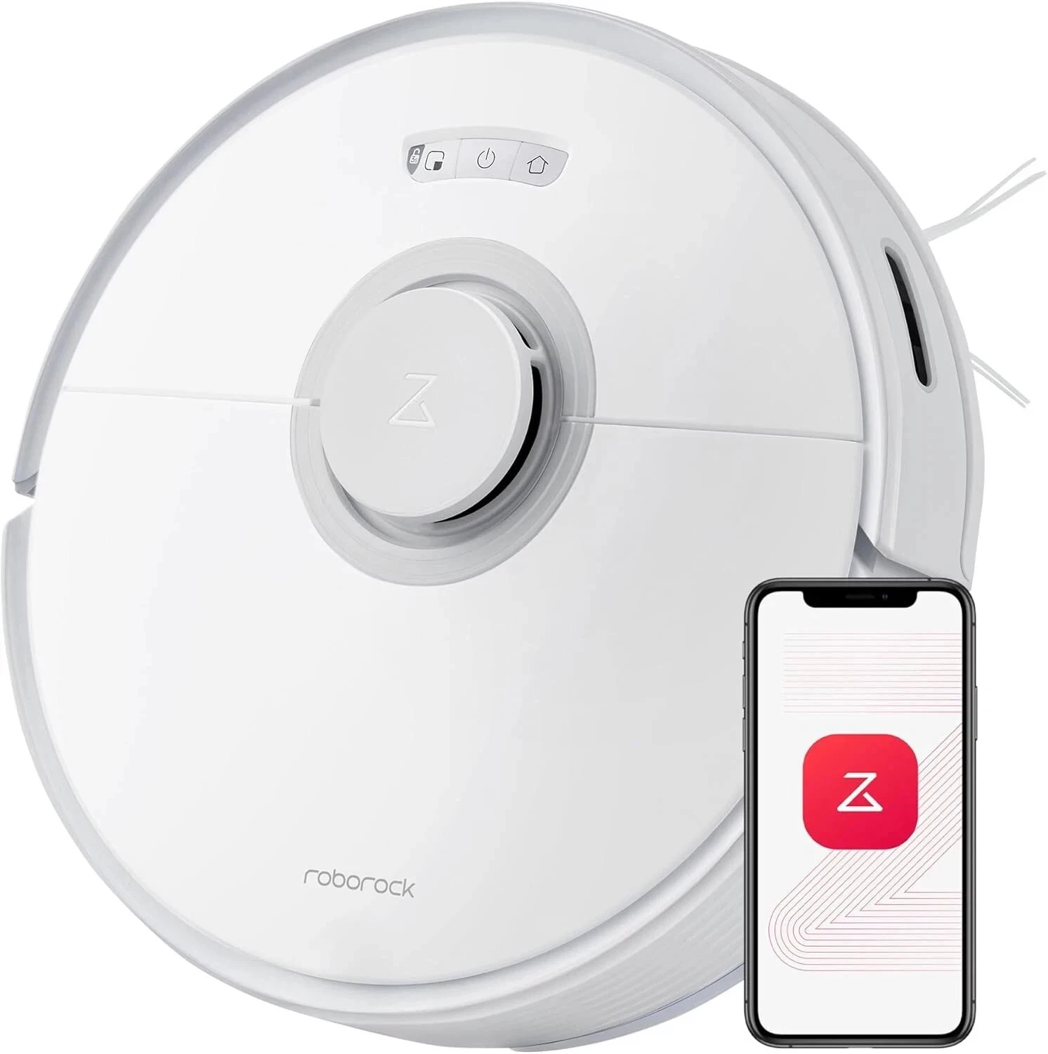 Roborock Q7 Max Robot Vacuum and Mop WiFi APP Control with Charger White SEALED