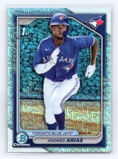 Andres Arias 2024 Bowman Chrome Mega Box Baseball Prospects Mojo #BCP-236 (RC)