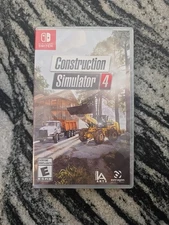 Construction Simulator 4 - Nintendo Switch - Brand New -