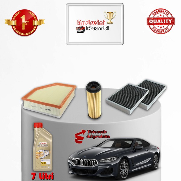 Inspektionskit Filter Und ÖL FüR BMW Serie 8 G15 840 I 250KW 340CV 2019->-image