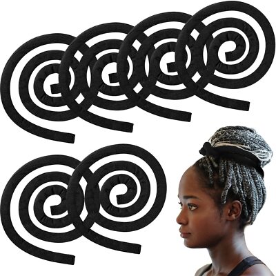 Hair Ties Iron Wire Spiral Lock Thick Curly Women Men Flex Bendy Holders Bendable Wire Spiral Lock Hair Tie for Women Men, Colorful  main image 4