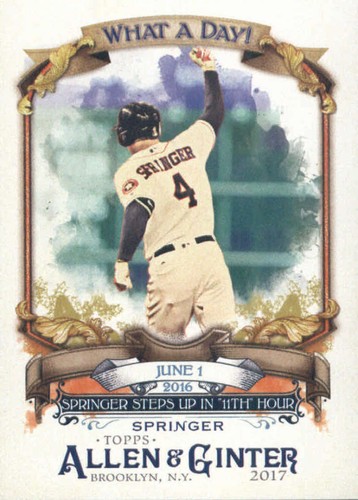 2017 Allen and Ginter - What a Day Inserts - Singles - You Pick - Bild 23 von 67