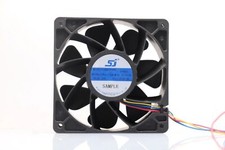 SJ SJ241238BS AFR001 24V 1.65A SAMPLE 12CM 4-Wire Cooling Fan