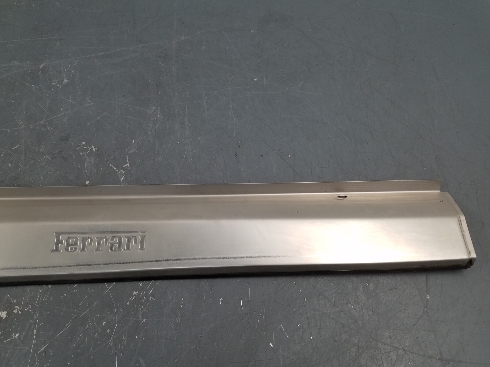 2007 Ferrari F430 Left Door Sill Trim Panel #1338 L2