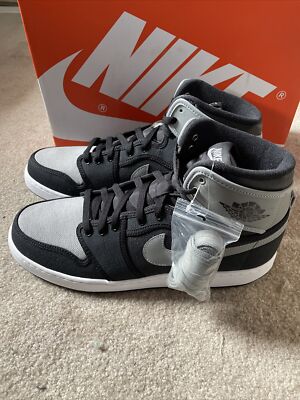 Nike Air Jordan AJ1 KO High OG Men 12 Black Silver 638471-003 New Rare!