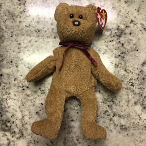 curly the bear beanie baby errors