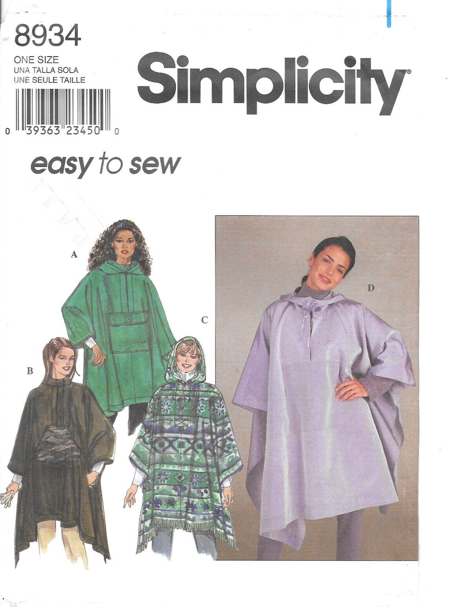 Vintage Uncut Simplicity Sewing Pattern # 8934 Misses