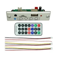 5V/12V Car Bluetooth Wireless MP3 Decoder Board Audio Module USB
