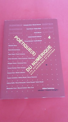 Poetik(e) des Digitalen 4 - Kollektiv - Verlag l'intertemps