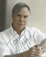 FASHION DESIGNER TOMMY HILFIGER SIGNED AUTHENTIC 8x10 PHOTO w/COA CLOTHING