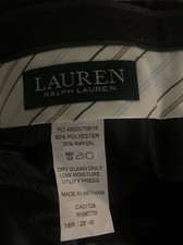 Polo Ralph Lauren Teen/boys dress pants 16R/28w