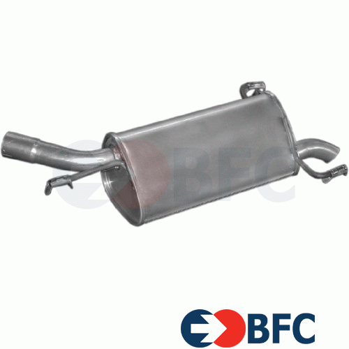 VAUXHALL CORSA C HATCHBACK 1.2 1.4 75/80/90HP 20002006 Exhaust Rear