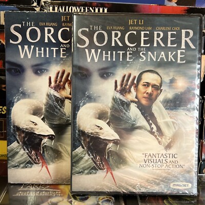 The Sorcerer And The White Snake 2011 DVD New w/ Slipcover Jet