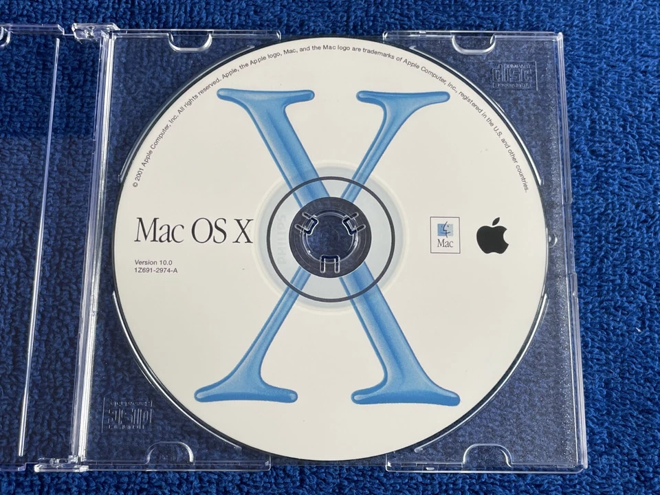 Mac OS X 10.0 (not original) (copied from original disc / inkjet printable disc) - Image 2 of 2
