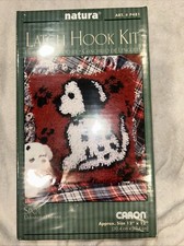 Natura Spot Dalmation Latch Hook Kit 12" x 12" New