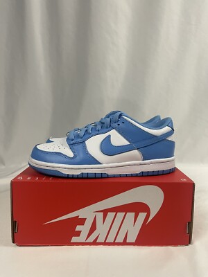 Nike Dunk Low (GS) CW1590-103 University Blue UNC Size 5Y