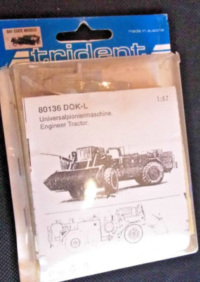 Trident Alpha HO #80136 DOK-L Engineer Tractor Kit