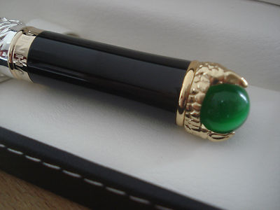 Stylo Plume Jinhao Regent Collector - Noir Et Argenté, Plume Or - Avec Coffret