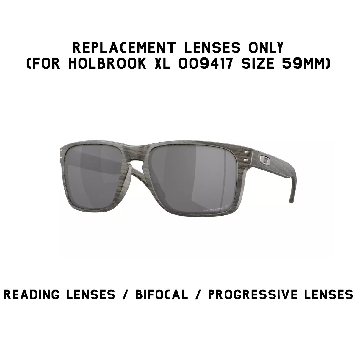 Oakley Holbrook XL OO9417 Replacement Lenses Reading Glasses