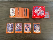 1988 Score Rookie/Traded Set Mark Grace, Craig Biggio, Roberto Alomar XRCs (A)