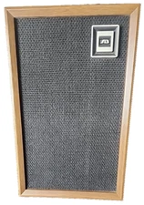 Vintage Soundesign Speaker 810 Wood Cabinet Full Range Wired