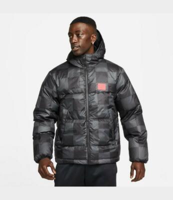 Nike Full Zip Down Fill Insulated Black Lebron James Jacket DA6717-010 BLACK 