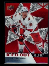 2021-22 Upper Deck Allure #IO-13 Teuvo Teravainen Iced Out