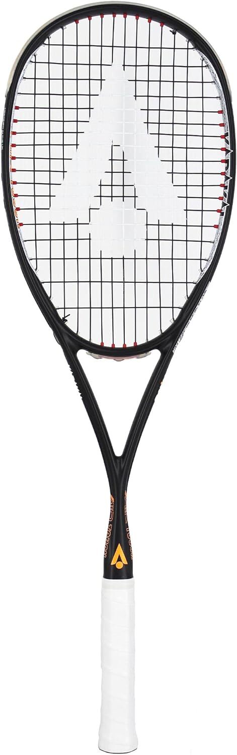 Karakal Squash Racket Air Touch Stiff Head Heavy Racquet Stability 4"" Grip