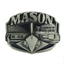 Mason Belt Buckle Native American MASN-01 