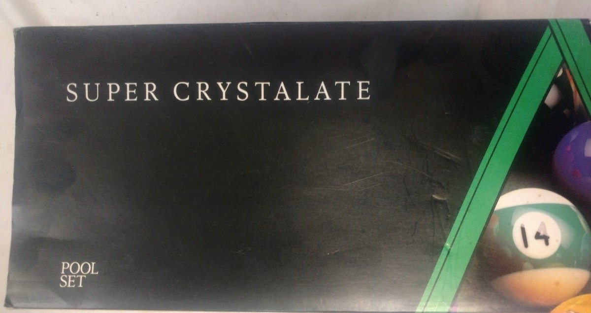 Super Crystalate BILLIARD POOL BALLS Made in England | eBay Super Crystalate BILLIARD POOL BALLS Made in England | eBay