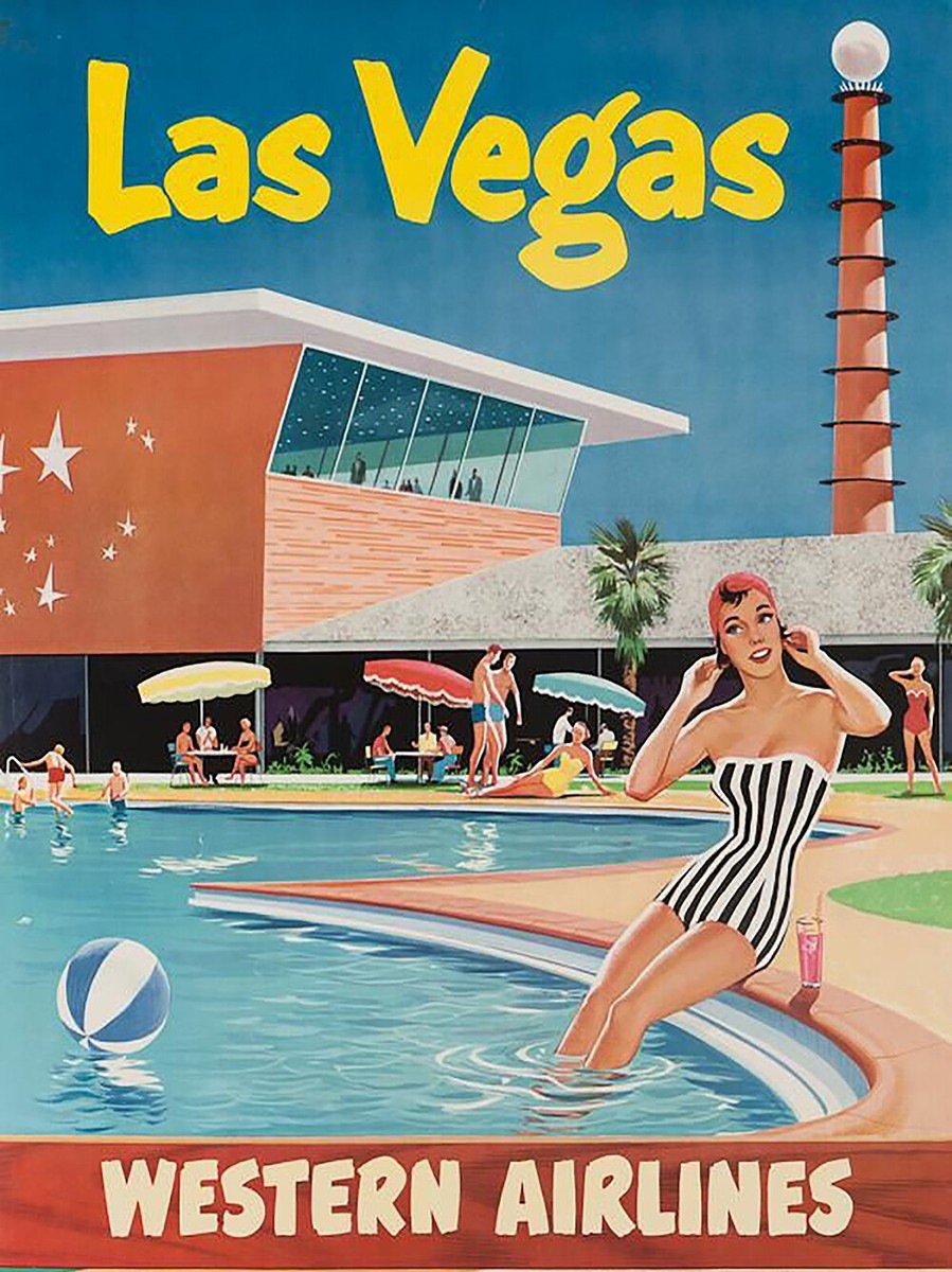 Postcard Flamingo Hotel Casino In The 1950's - Las Vegas - Foto 4