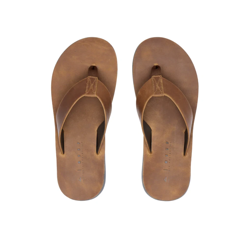 Классические мужские сандалии REEF Ojai — вечный кожаный комфорт темно-коричневые - Изображение 3 из 3