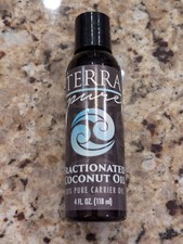 Terra Pure Fractionated Coconut Oil 100 Pure Carrier Oil 4 fl oz