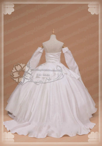 Final Fantasy XV Lunafrena Nox Fleuret (Luna) Wedding dress prom cosplay  {DGGH} | eBay