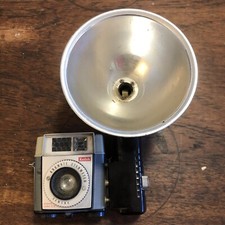 Vintage Kodak Brownie Starmeter Camera With Kodak Kodalite Flasholder