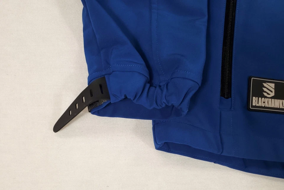 Blackhawk Tac Lite 软壳夹克海军上将蓝色风衣男式 L — 第 3/4 张图片