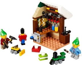 Lego Creator Toy Workshop 40106 Winter Skating Scene 40107 2 Sets 2014 Exclusive