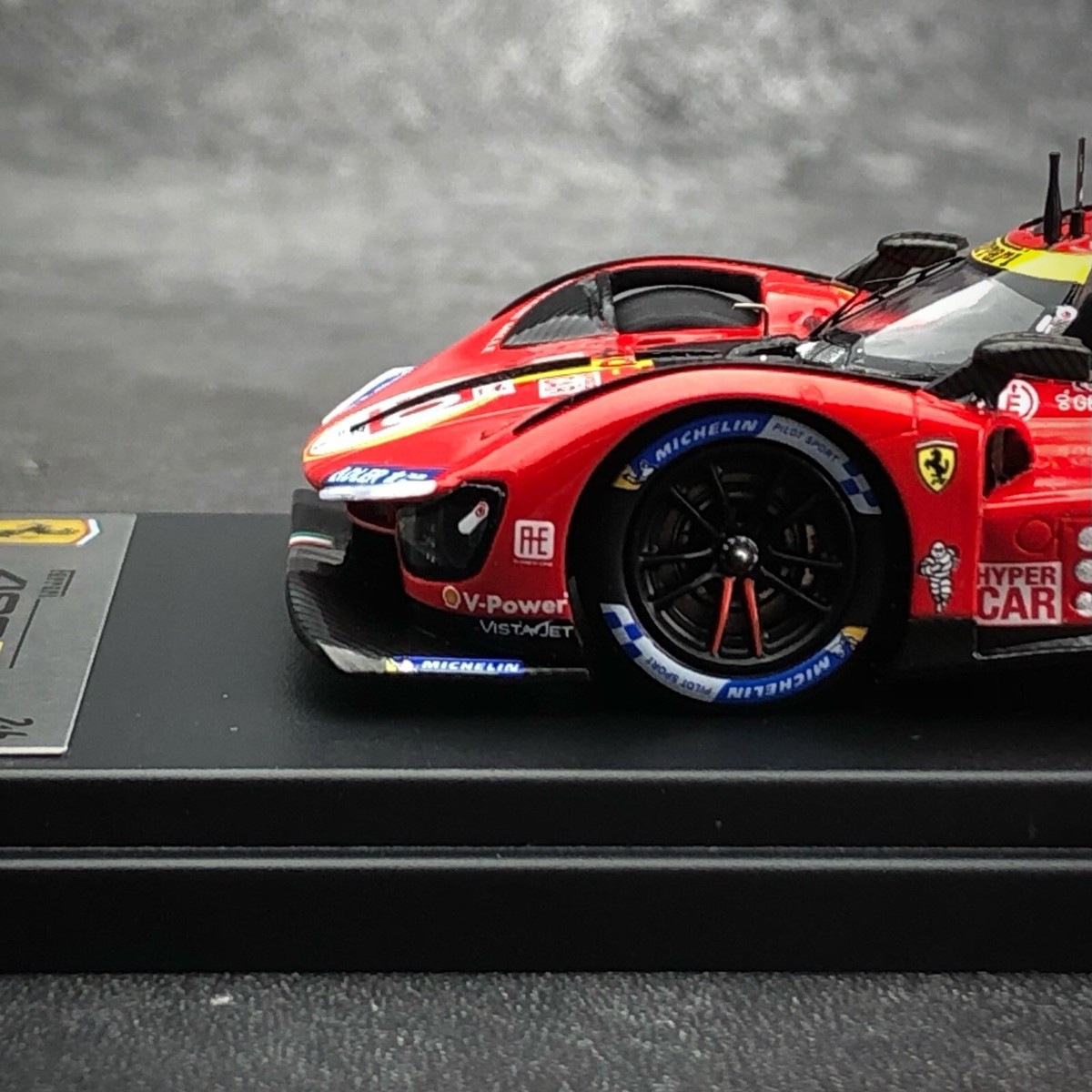 Looksmart 1/43 Ferrari 499P Hypercar 2023 Le Mans AF Corse #50 car