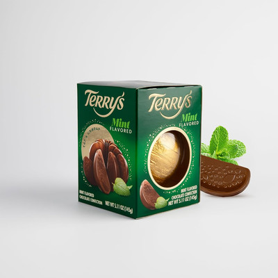 Mint Milk Chocolate Orange 5.53 Oz | Stocking Stuffer and Party Favor | Break Ap