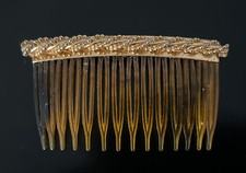 Kirks Folly Gold Plated Garland Hair Barrette Clip