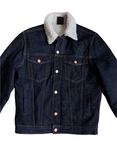 Denim Trucker Jacket Size 