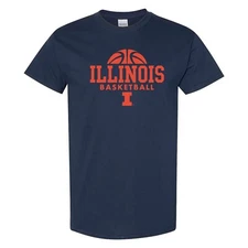 Illinois Fighting Illini Basketball Hype T Shirt