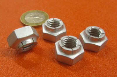 Cadmium Wide Heavy FlexLoc Hex Nut RH, 3/8''-16 x 5/8'' W x 25/64'' H, 10 Pc