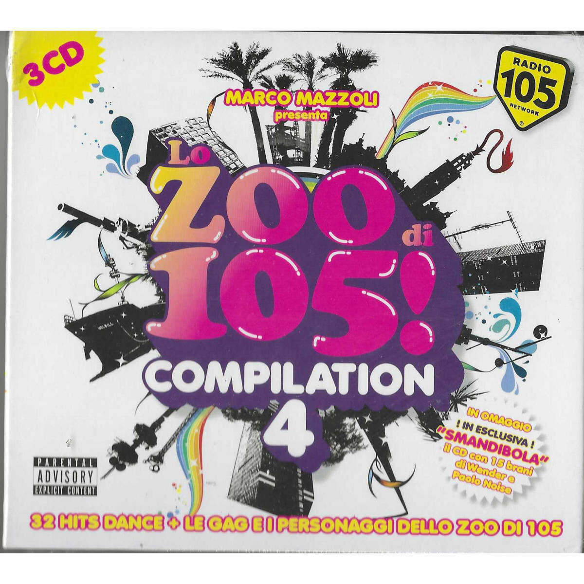 Various CD Lo Zoo Di 105 Compilation 4 / Radio Studio – ZOO0043CD Sealed