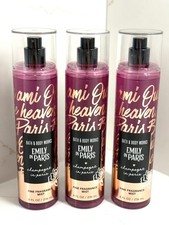 3 Bath  Body Works EMILY IN PARIS CHAMPAGNE IN PARIS Fine Fragrance Mist Spray