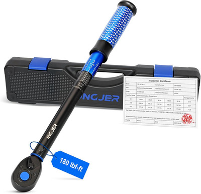 UPGRADErive Click Torque Wrench,10-180Ft.Lb,Dual-Direction Adjustable