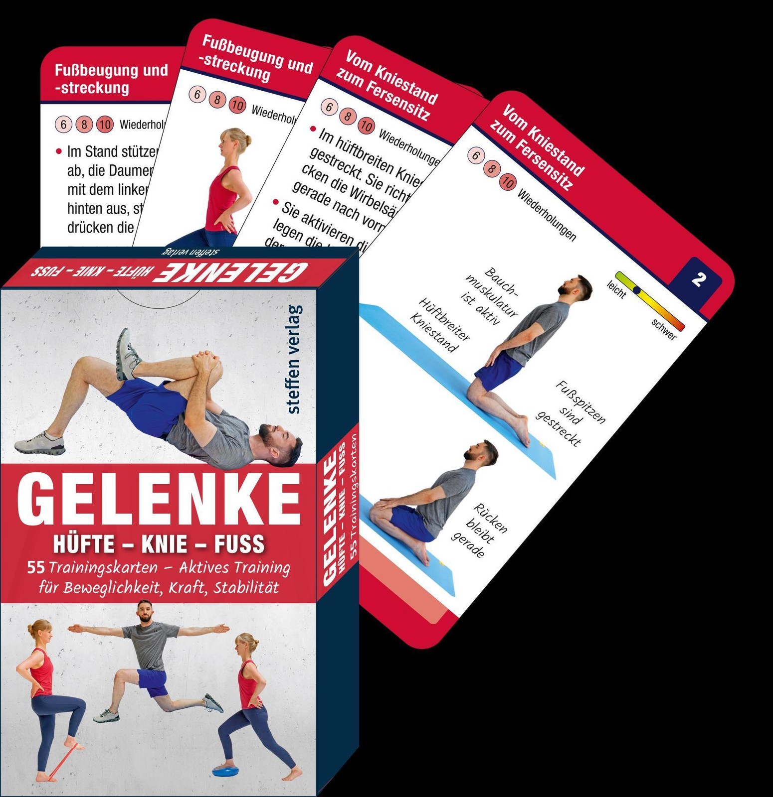 Trainingskarten Gelenke: Hüfte - Knie - Fuß Ronald Thomschke