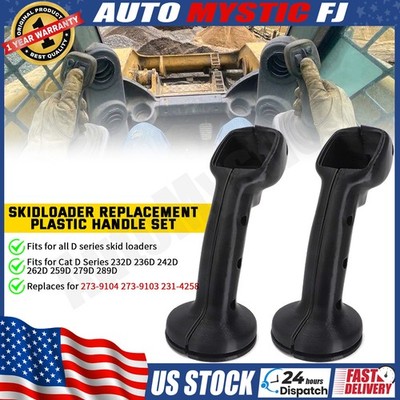 For Caterpillar Cat D Series Skidloader Replacement Plastic Handle Set Black US