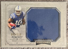 Topps 2014 Museum Donte Moncrief Jumbo Relic #MJR-DM 081/115 Colts
