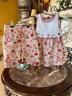 De Colección Gymboree 01 Country Club Floral Capri Pantalones Vestido Túnica Columpio Top 3 6